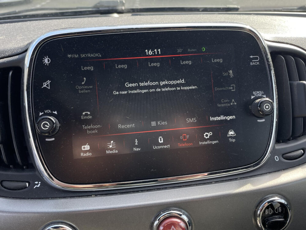 Fiat 500 1.2 S | Navigatie |