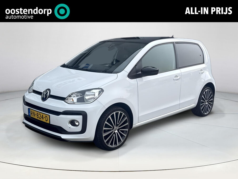 Volkswagen Up! 1.0 TSI BMT high up! 90 pk 1e Eig. achteruitrijcamera | Stoelverwarming | 1e Eigenaar |parkeersensoren | 90 pk motor ! | Cruise Control