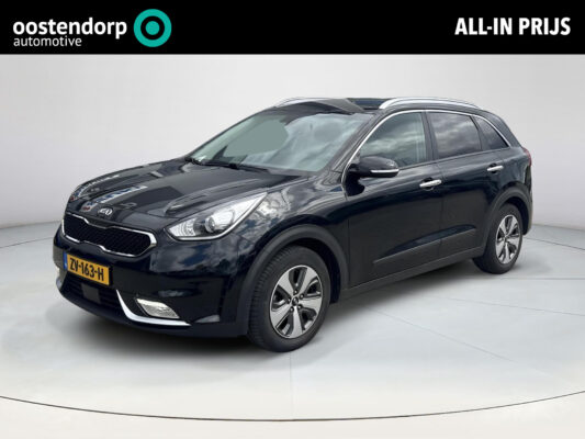 Kia Niro 1.6 GDi Hybrid DynamicPlusLine Leder Stoelverwarming Stuurverwarming navigatie Camera trekhaak