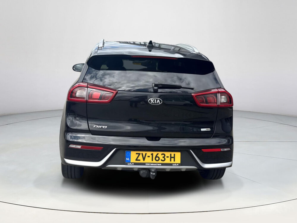 Kia Niro 1.6 GDi Hybrid DynamicPlusLine Leder Stoelverwarming Stuurverwarming navigatie Camera trekhaak