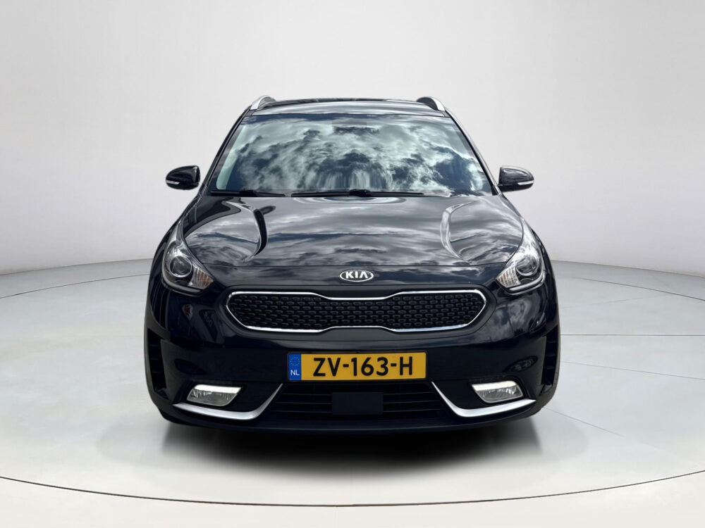 Kia Niro 1.6 GDi Hybrid DynamicPlusLine Leder Stoelverwarming Stuurverwarming navigatie Camera trekhaak