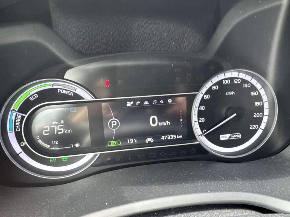 Kia Niro 1.6 GDi Hybrid DynamicPlusLine Leder Stoelverwarming Stuurverwarming navigatie Camera trekhaak