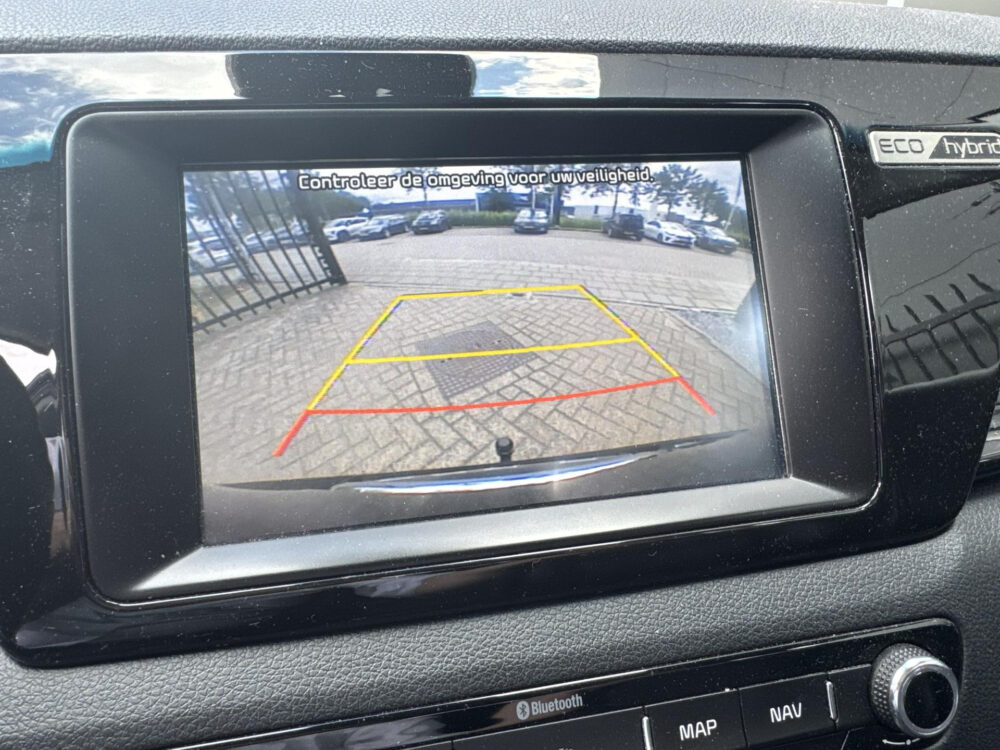 Kia Niro 1.6 GDi Hybrid DynamicPlusLine Leder Stoelverwarming Stuurverwarming navigatie Camera trekhaak