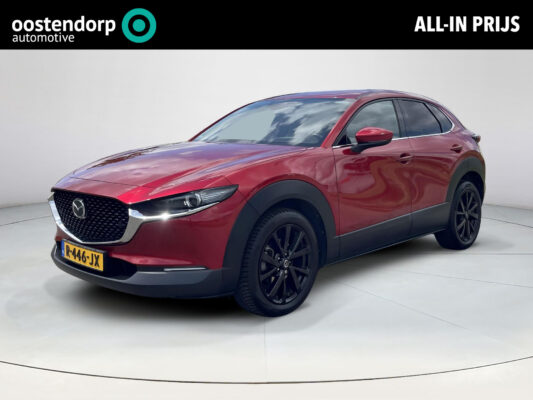 Mazda CX-30 2.0 e-SkyActiv-G M Hybrid Comfort Automaat Leder trekhaak stoelverwarming stuurverwarming dodehoek detectie
