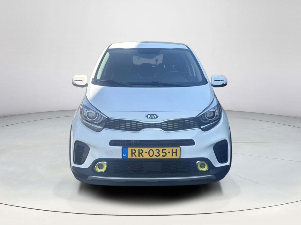 Kia Picanto 1.0 T-GDI X-Line Fabrieksgarantie Navigatie Stoelverwarming Camera AllSeason banden