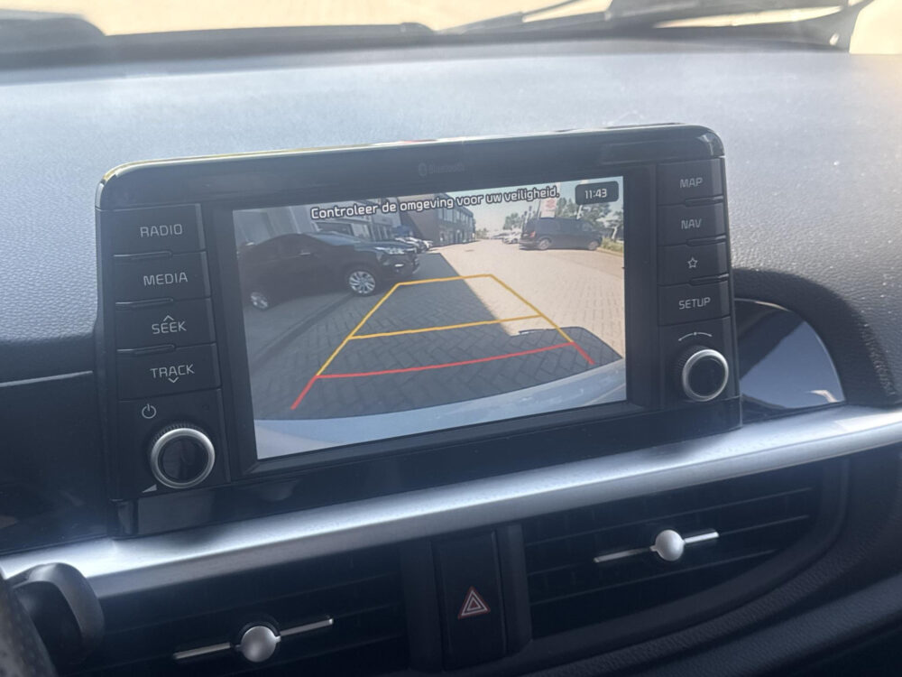 Kia Picanto 1.0 T-GDI X-Line Fabrieksgarantie Navigatie Stoelverwarming Camera AllSeason banden
